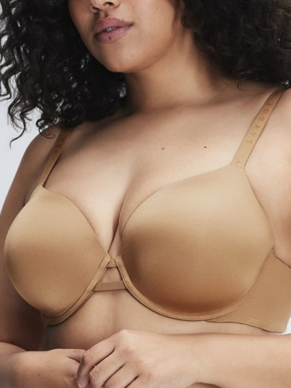 Savage X Fenty Microfiber T-Shirt Bra Sweet Latte Nude 44G